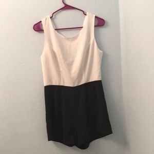 Black & White Romper